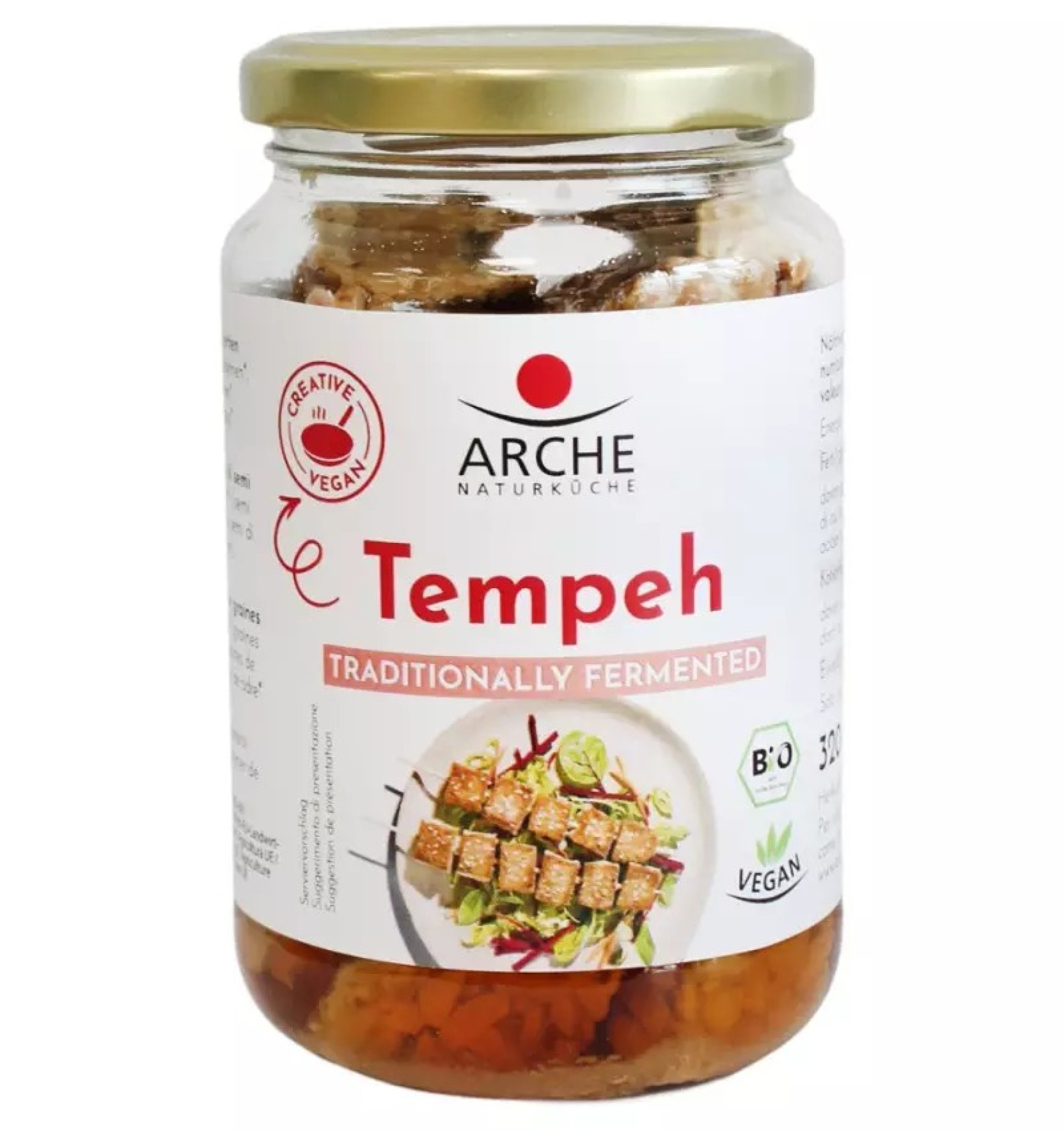 ECO/BIO Tempeh 320gr (in borcan)