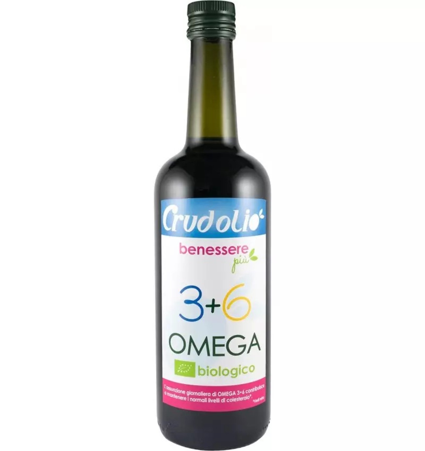 Ulei BIO Omega 3+6, 750 ml Crudolio