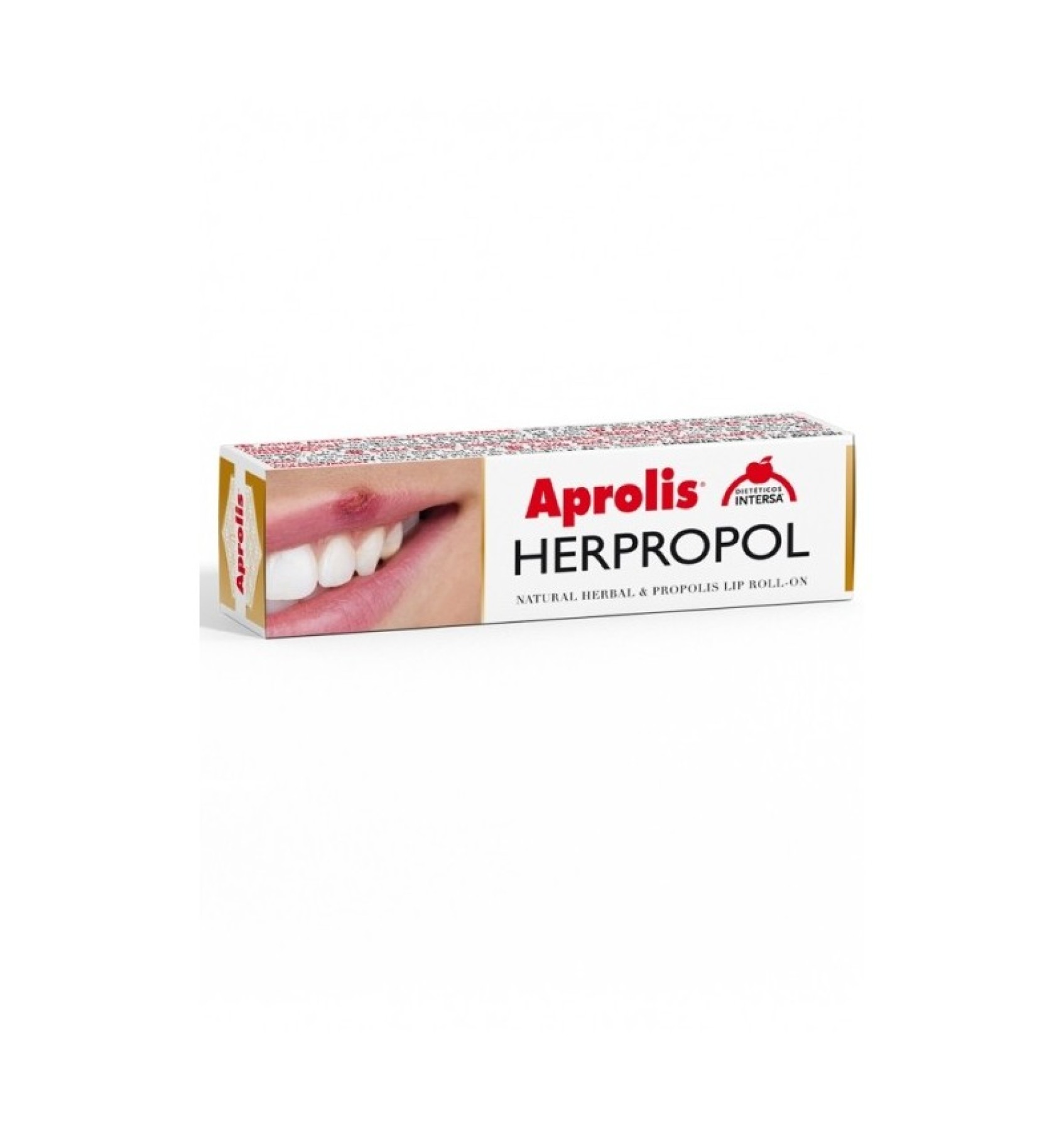 HERPROPOL Balsam de buze Roll-on cu plante si propolis, 5 ml Aprolis