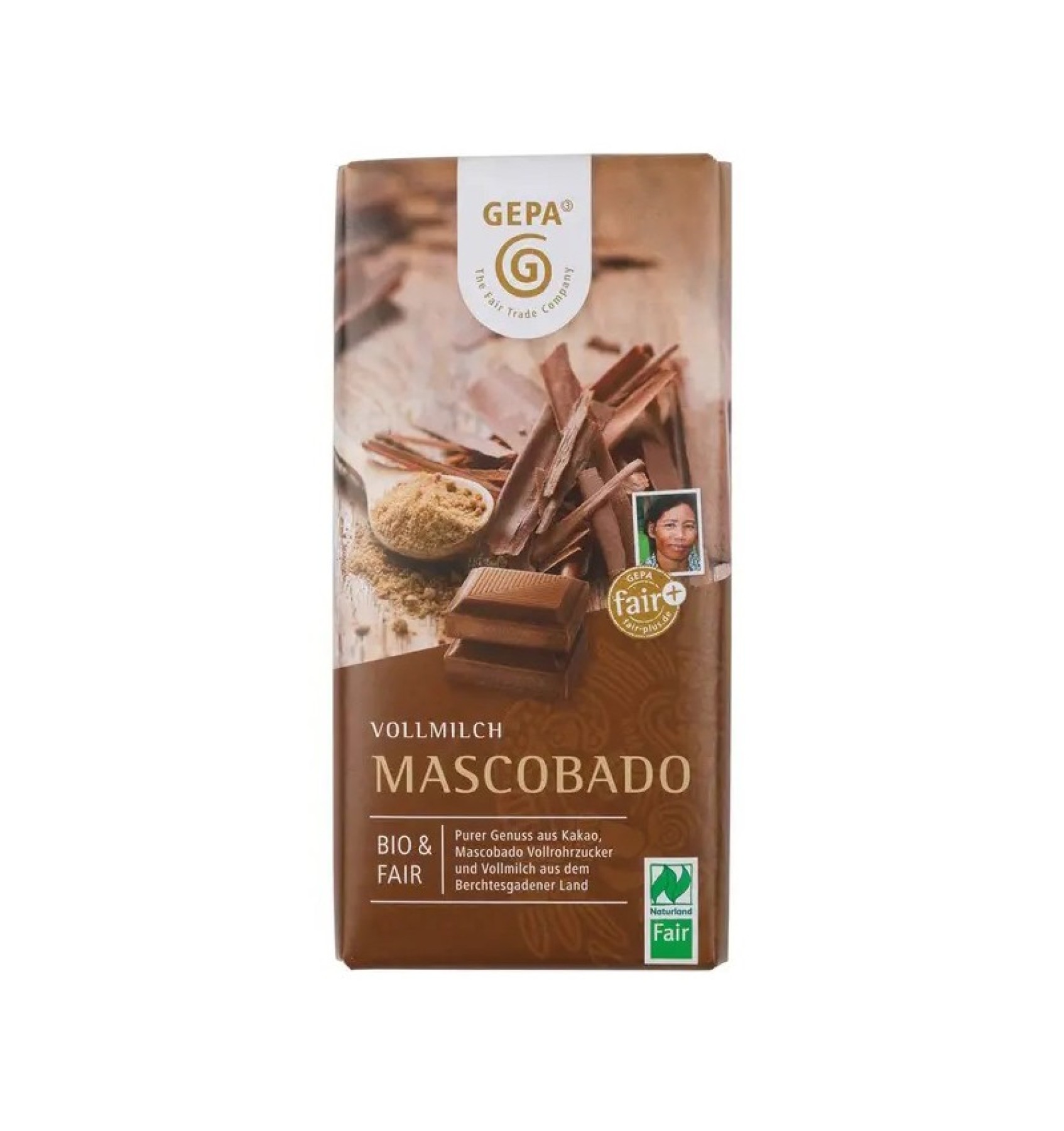 ECO/BIO Ciocolata cu zahar mascobado 100gr