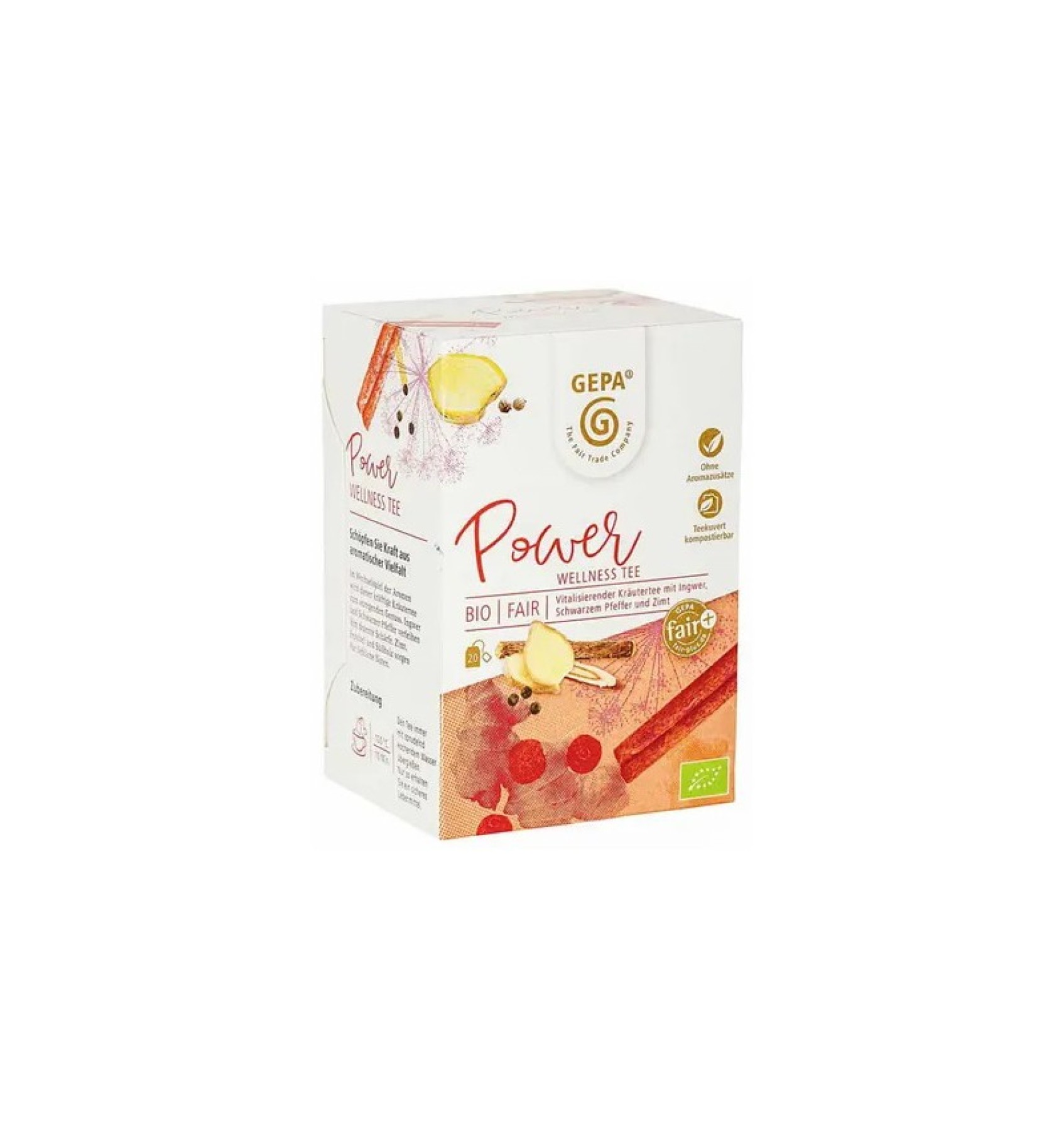 ECO/BIO Ceai Power Wellness Tea 20*1.5gr