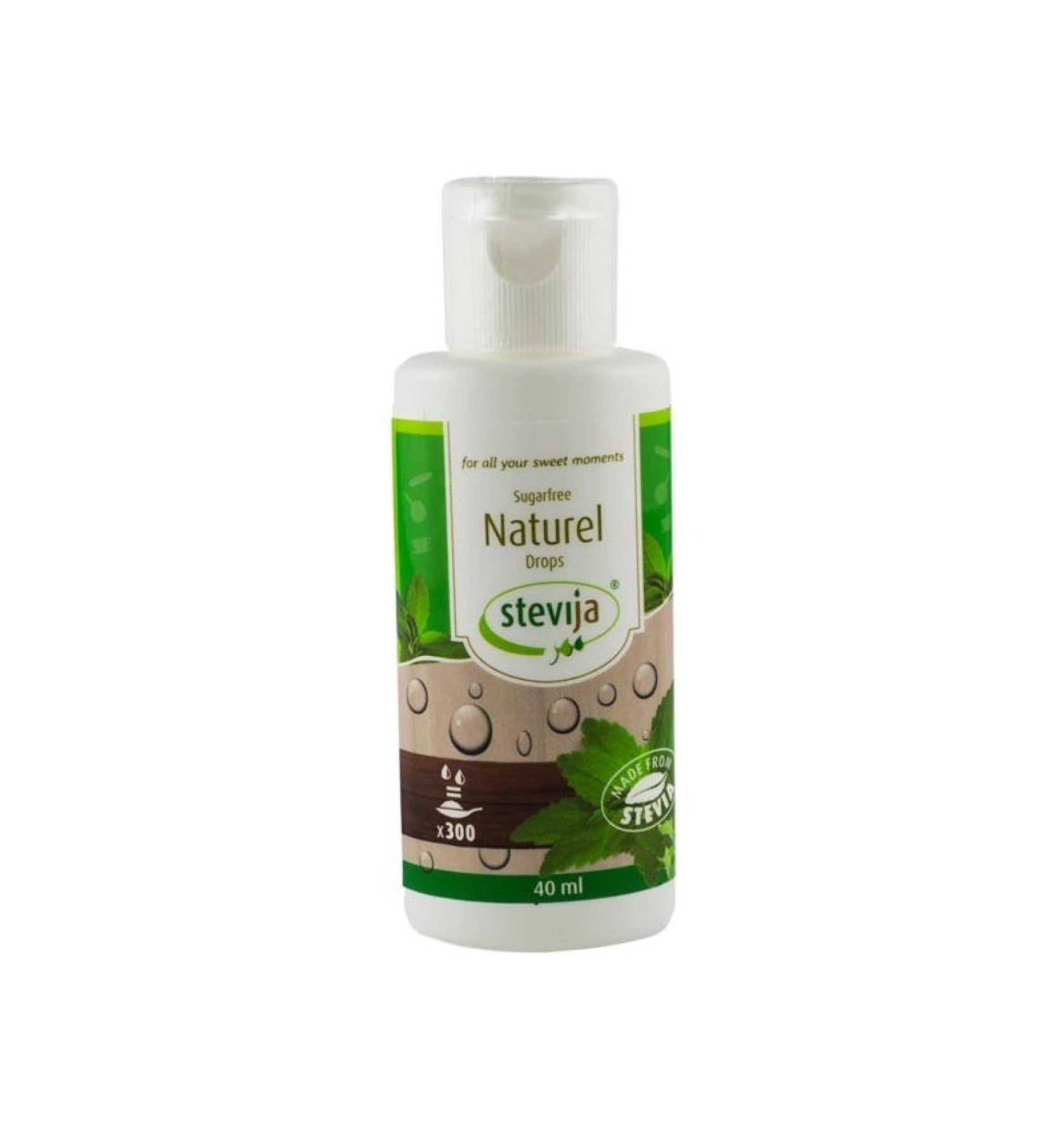 Stevia Indulcitor lichid din stevie, natural, 40 ml