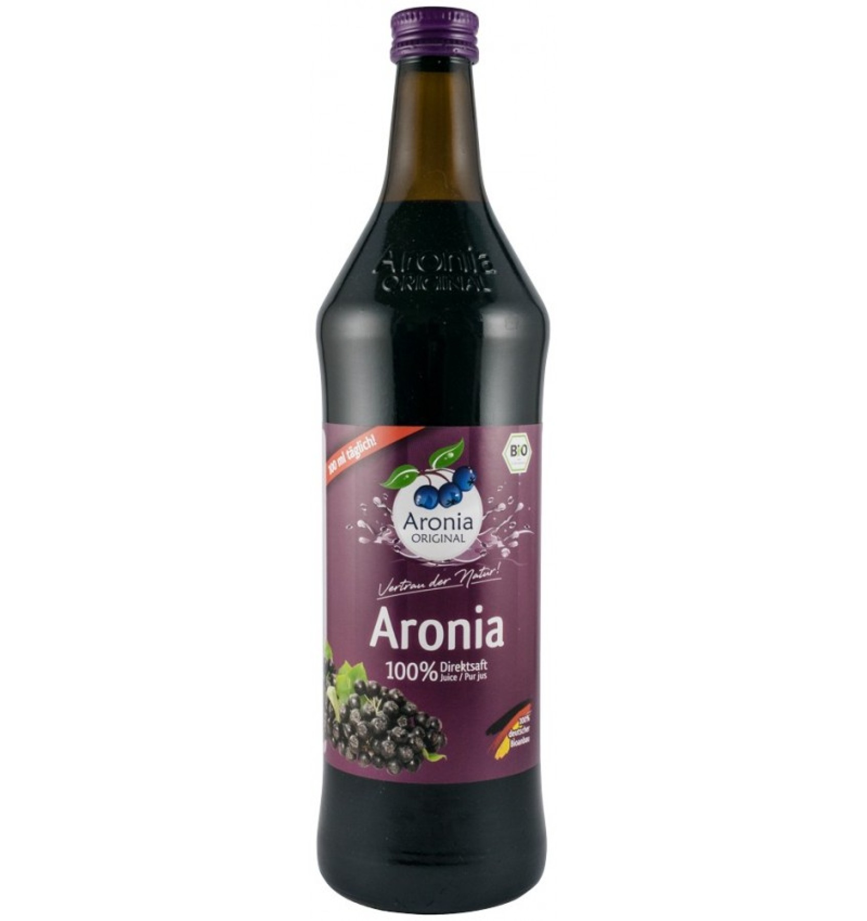 Suc BIO pur de Aronia, 100% SUC, 700 ml Aronia Original