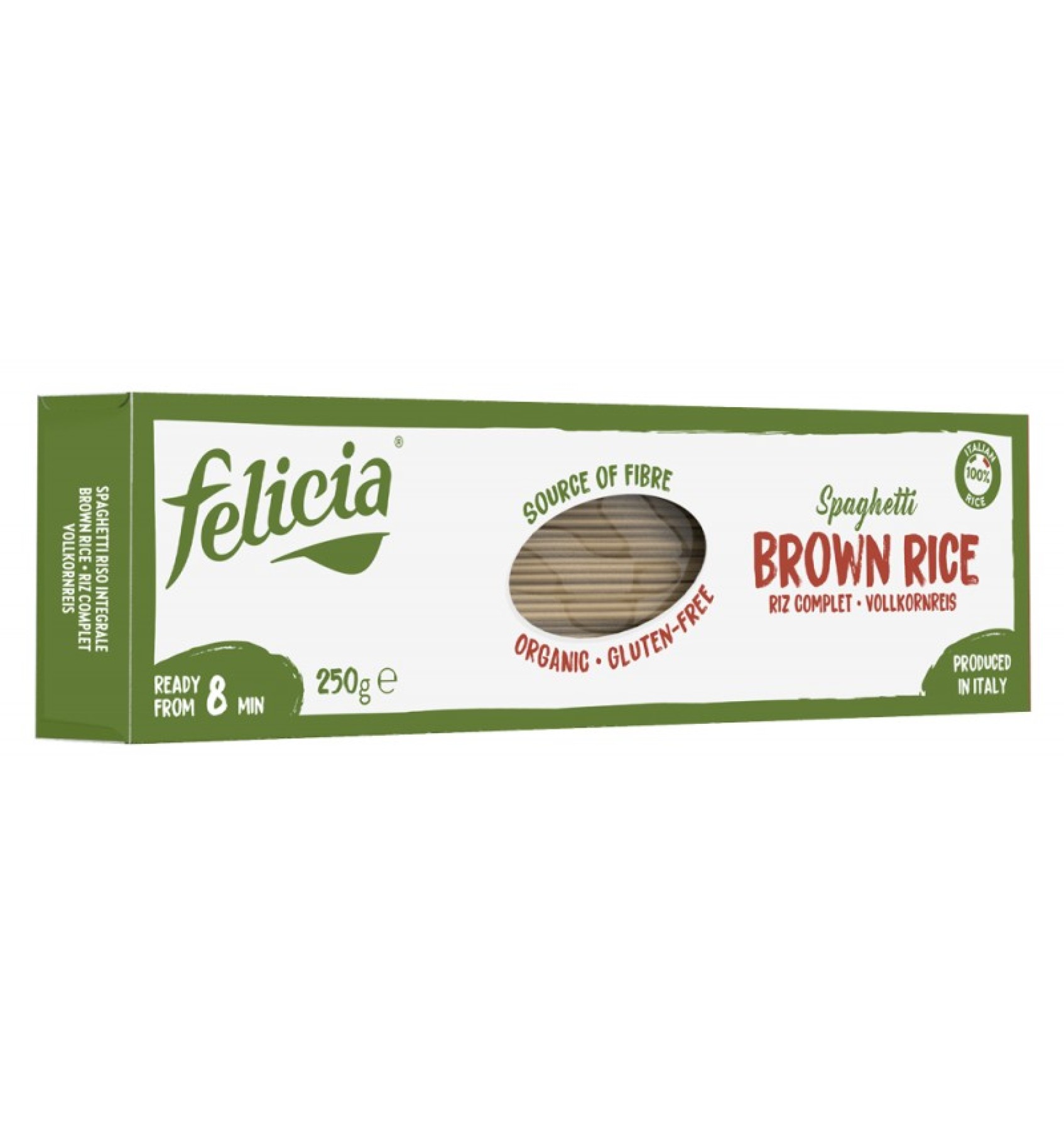 ECO/BIO Felicia spaghetti din faina de orez integral 250 g
