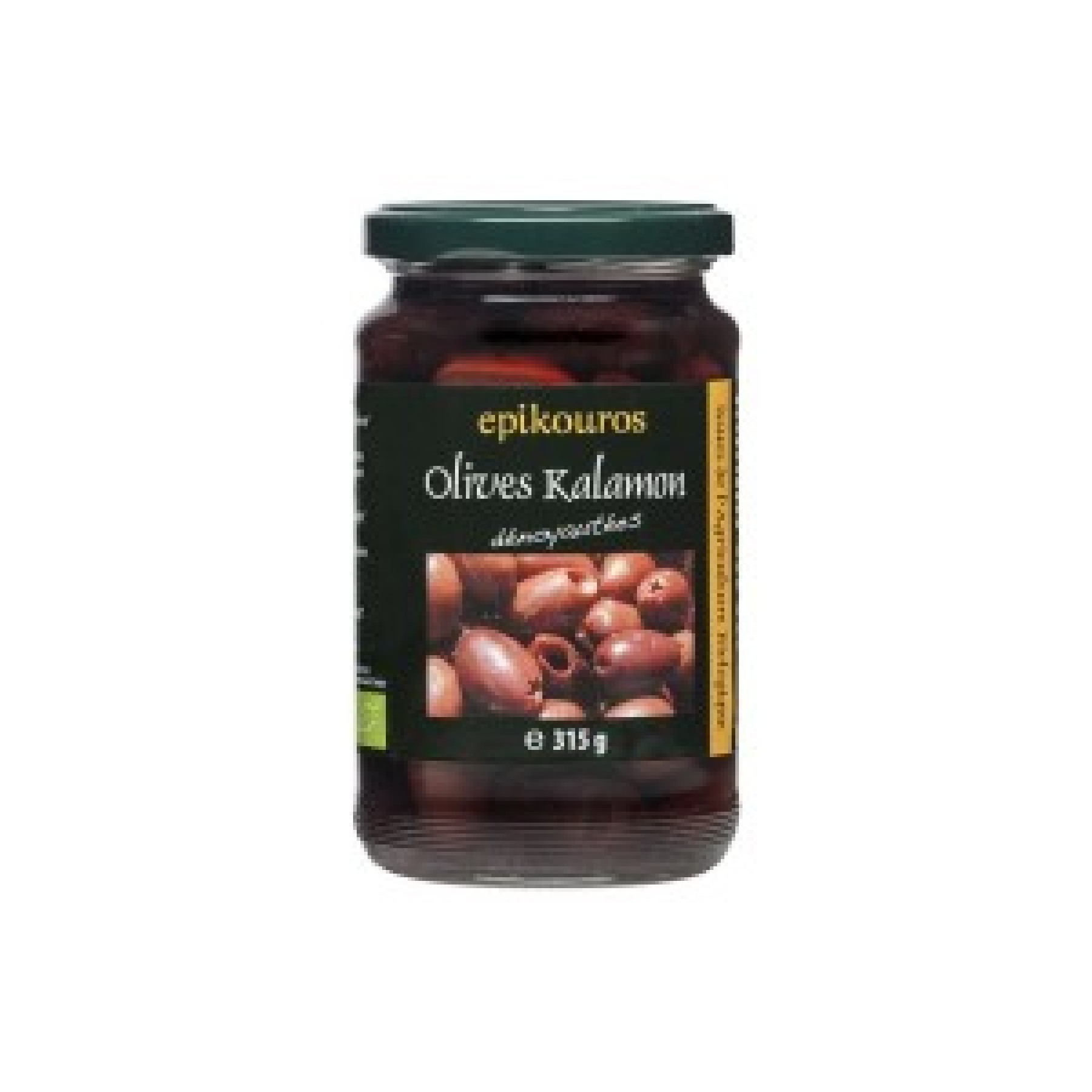 Masline kalamata fara samburi, bio, 315g Epikouros