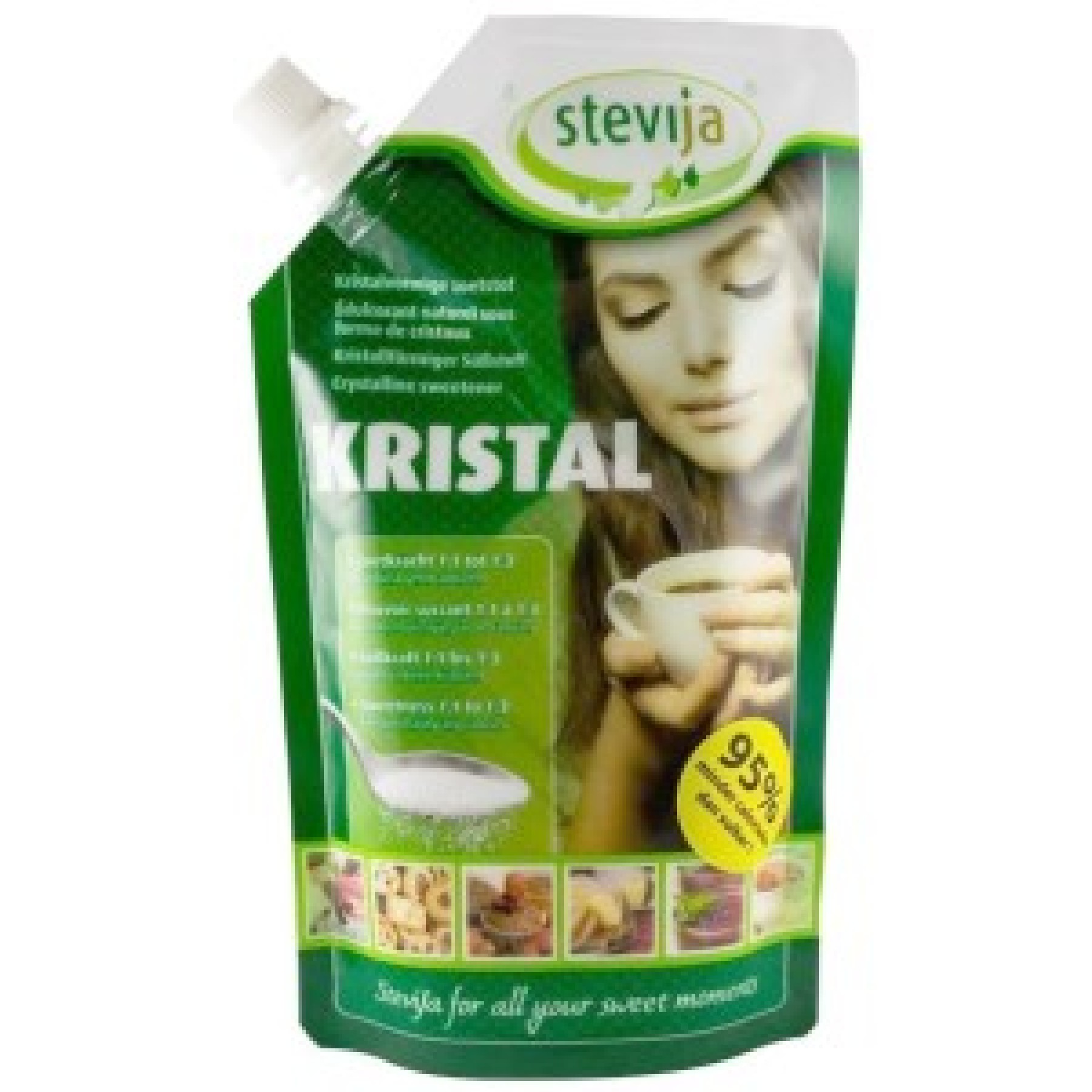 Stevia Kristal Indulcitor cristale din stevie, 350 g