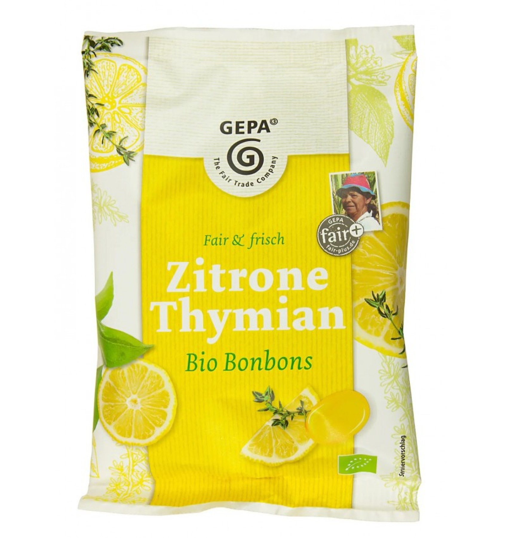 ECO/BIO Bomboane cu lamaie si cimbrisor 100gr