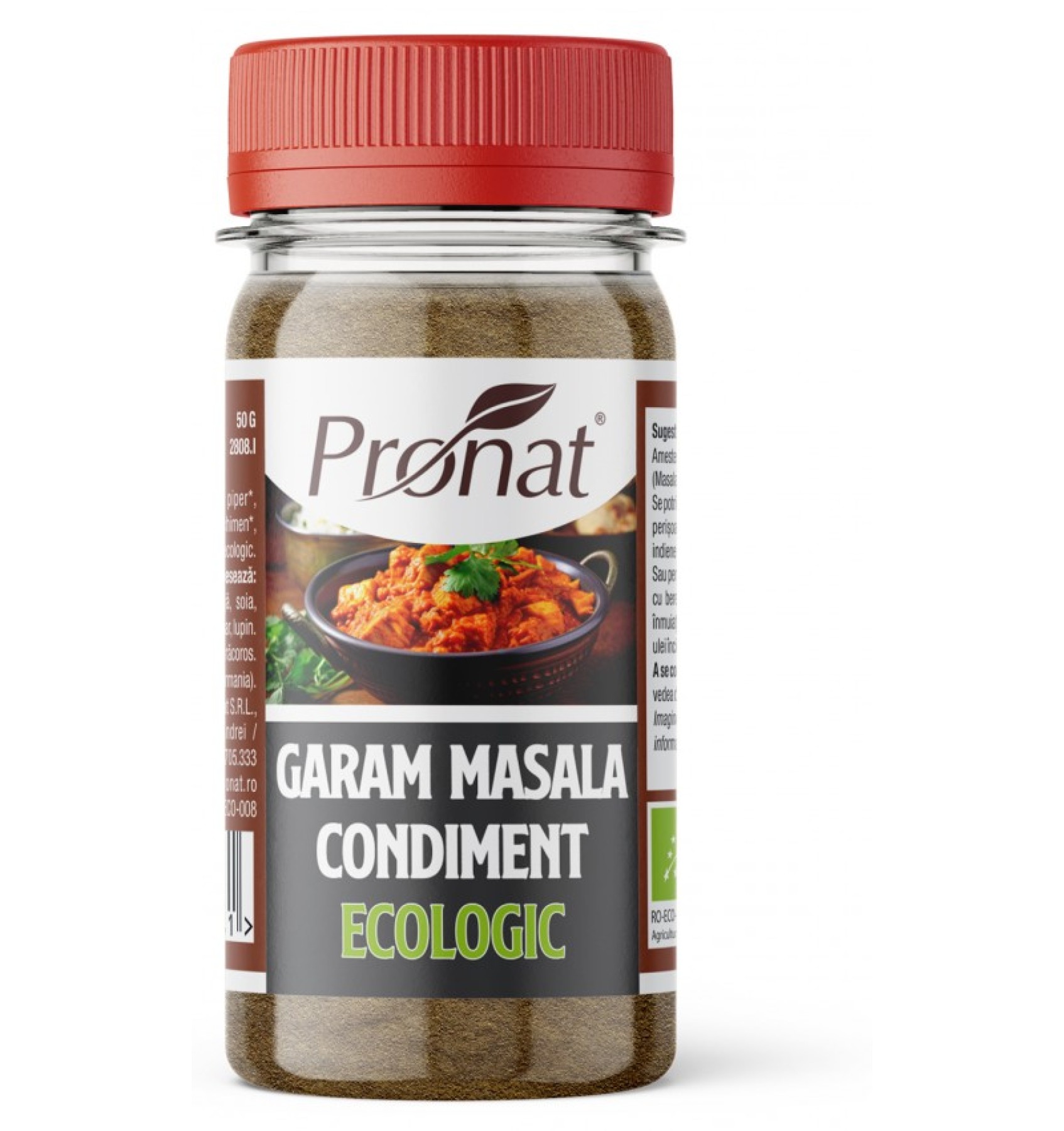 ECO/BIO Condiment Garam Masala 50g