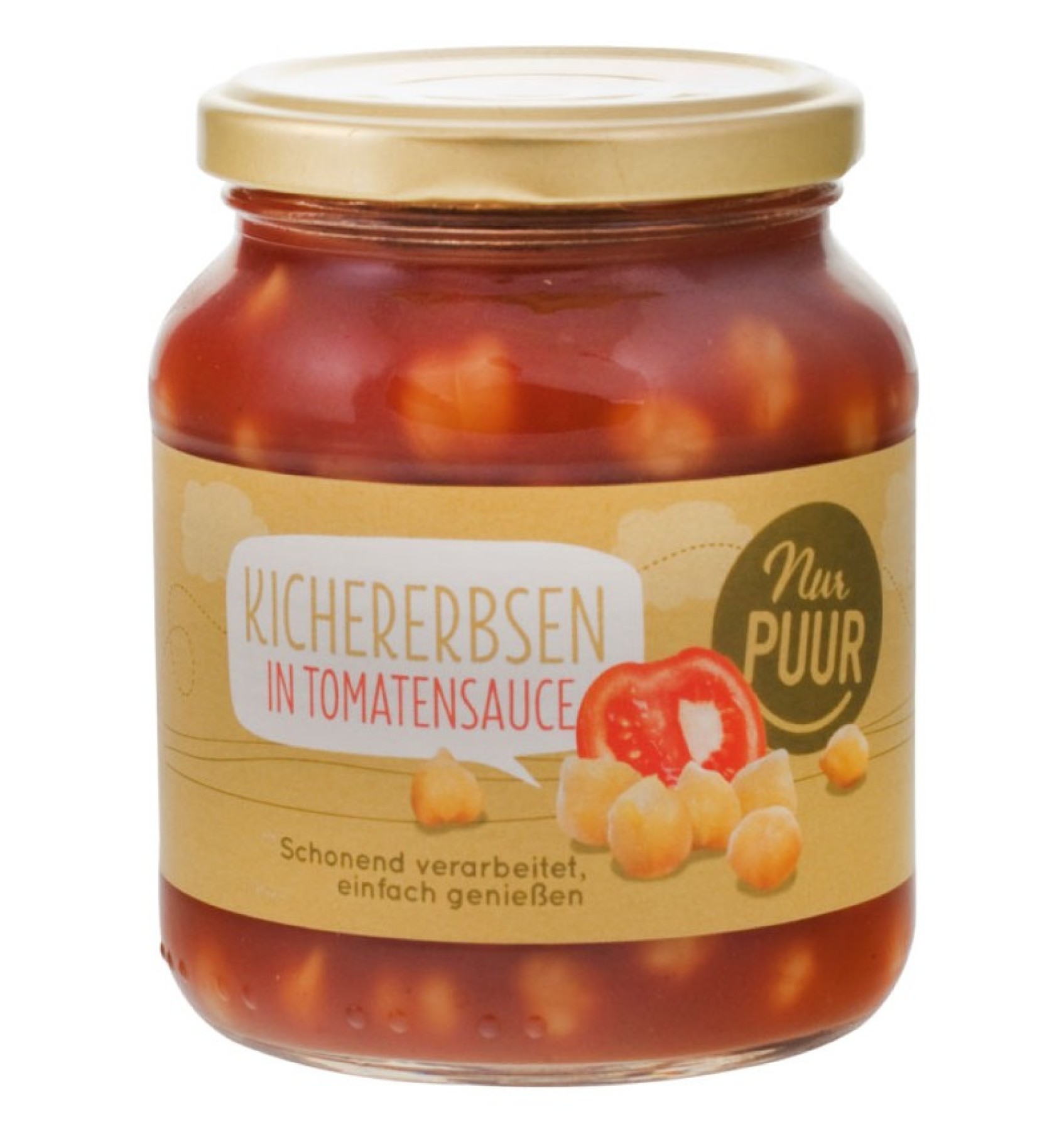 ECO/BiIO Naut in suc de rosii, 350gr