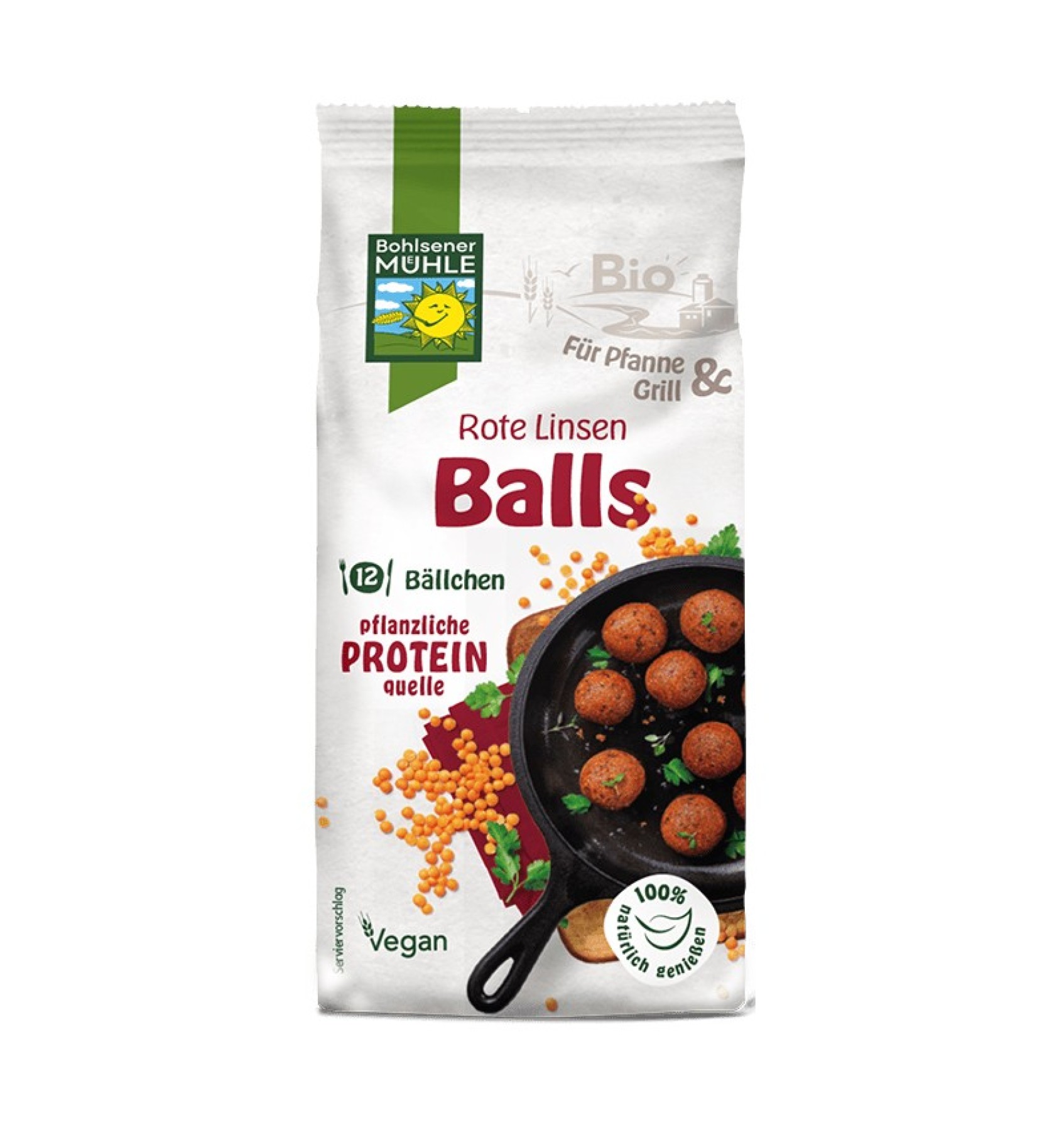 ECO/BIO Mix pentru chiftele din linte 165gr