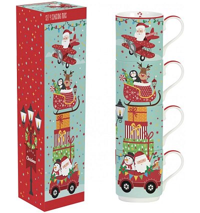 Set 4 cani *0.275l Santa\\\'s Friends
