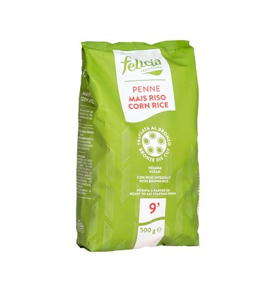Penne din porumb si orez 500gr