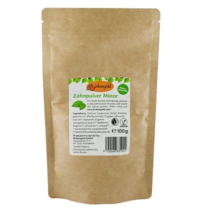 Pulbere dentara cu menta si xylitol 100gr