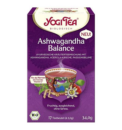 ECO/BIO Ceai Ashwagandha 17TB*2g, 34.0g