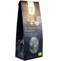Nuci braziliene glazurate cu ciocolata neagra, bio, 100 g GEPA