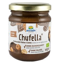 Chufella bio, fara zahar, 220 g Govinda