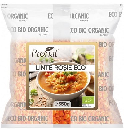 Linte rosie bio, 350 g