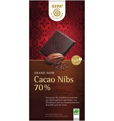 Ciocolata amaruie Bio cu 70% cacao,100 gr Gepa
