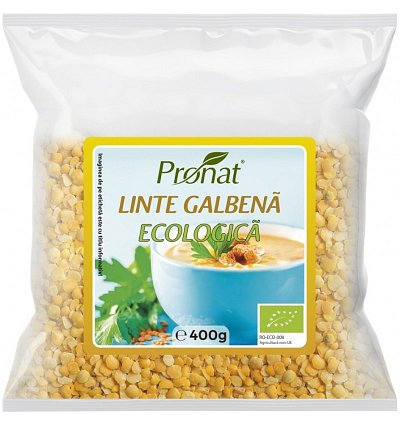 Linte galbena bio, 400g