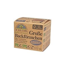 FORME DE COPT PENTRU BRIOSE, MARI 6,3 cm, 60 BUCATI IF YOU CARE