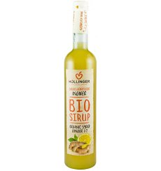 SIROP BIO DIN GHIMBIR SI LAMAIE, 0,5 L HOLLINGER