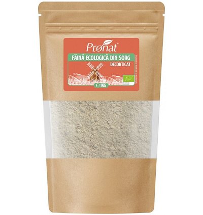 FAINA BIO DIN SORG DECORTICAT 1KG