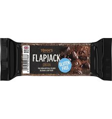 Baton energizant Flapjack Tomm\\\'s, cu cacao, fara gluten 100g Bombus