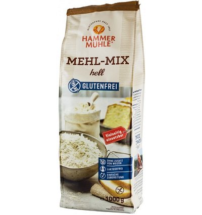 MIX DE FAINA ALBA, FARA GLUTEN, 1000G HAMMER MUHLE