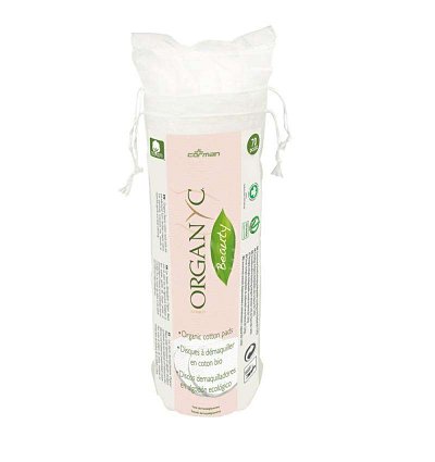 Dischete demachiante din bumbac organic 70 buc Organyc