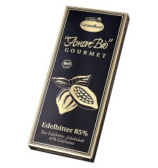 Ciocolata neagra, 85% cacao, 100 g LIEBHART\\\'S AMORE BIO