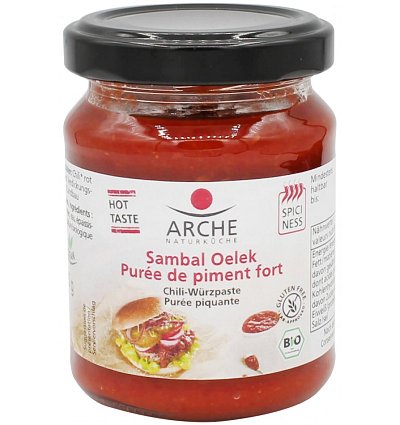 ECO/BIO Sos Sambal Oelek 125gr, sos picant
