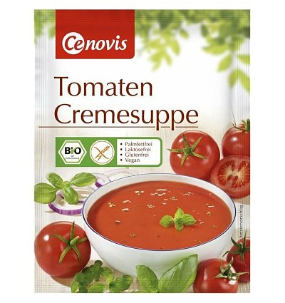 ECOBIO Supa crema de rosii, 63g , Fara gluten