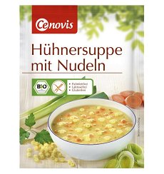 ECO/BIO Supa de pui cu taitei fara gluten,30gr