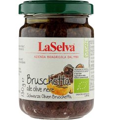 ECO/BIO Masline negre pentru bruschete 130gr