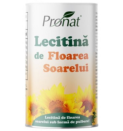 ECO/BIO Lecitina din seminte de floarea soarelui 200gr
