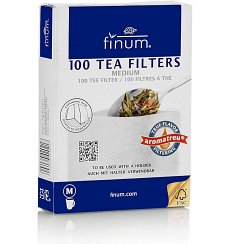 Filtre pentru ceai de marimea M, alb, 100 buc