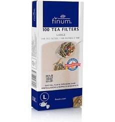 Filtre pentru ceai de marimea L, maro, 100 buc