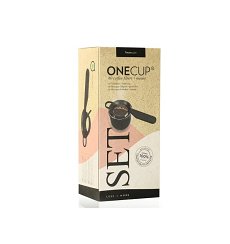 Onecup, 60 de filtre naturfine pentru cafea + suport de prindere