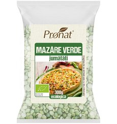 Mazare verde bio, jumatati, 300 g