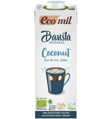 ECO/BIO Barista, bautura vegetala de cocos, pentru cafea, 1L Ecomil