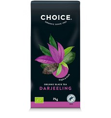 Ceai negru bio Darjeeling, 75 g Choice®