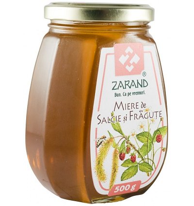Miere de salcie si fragute 500g Zarand