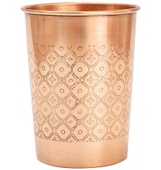 Pahar din cupru 300ml, Mozaic