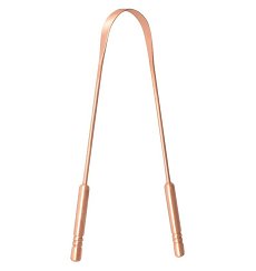 Dspozitiv din cupru pentru curatat limba