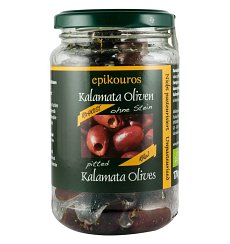 ECO/BIO Masline Kalamata, fara samburi, RAW, 170GR, In borcan