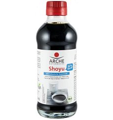 Sos bio de soia Shoyu, 25% mai putina sare 250 ml Arche