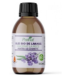 ULEI BIO DE LAVANDA, MACERAT LA RECE, 100ML