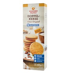 Biscuiti dubli, reteta noastra originala, 225 g HAMMER MUHLE