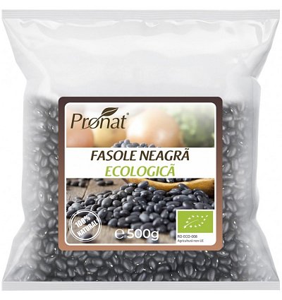 Fasole neagra bio, 500 g