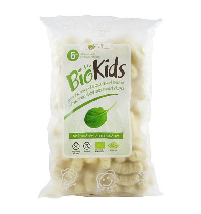 BioKids Pufuleti BIO cu spanac, 55 g